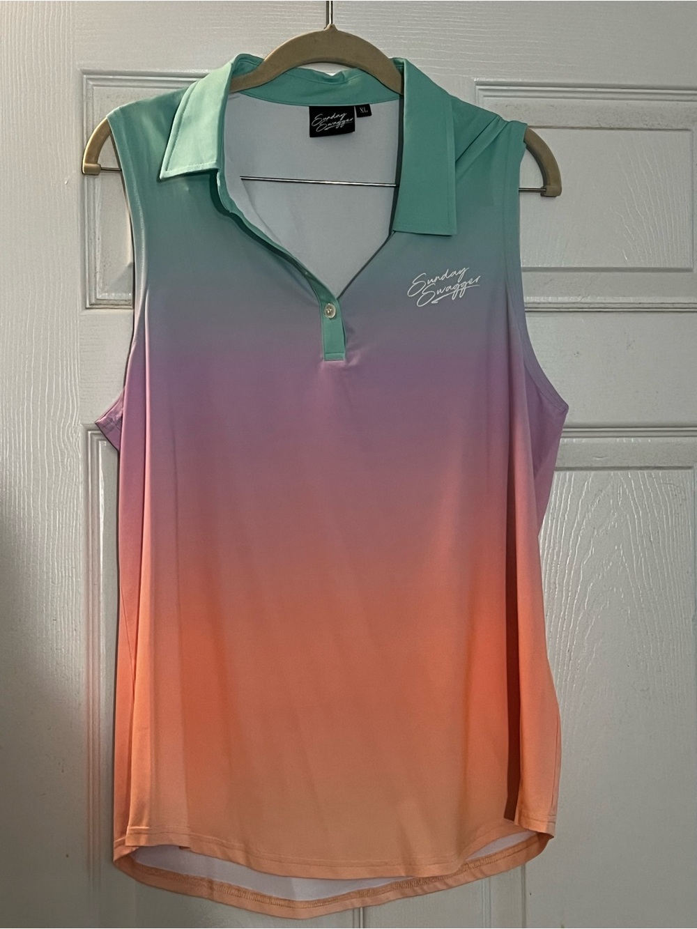Sunset Women's Golf Polo by Sunday Swagger